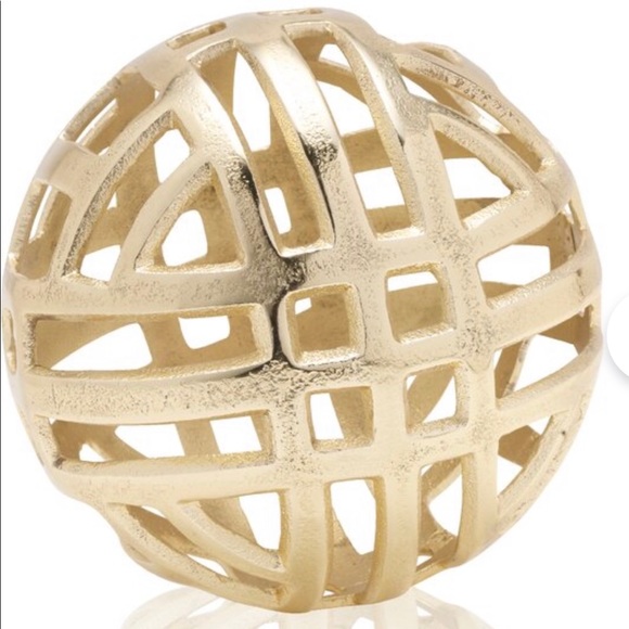 Scott living Metal Sculpture ,Decorative globe - Picture 1 of 3